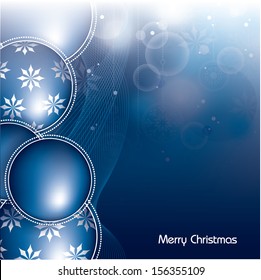 Christmas Background. Vector Illustration.