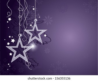 Christmas Background. Vector Illustration.