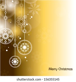 Christmas Background. Vector Illustration.