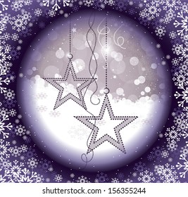 Christmas Background. Vector Illustration.