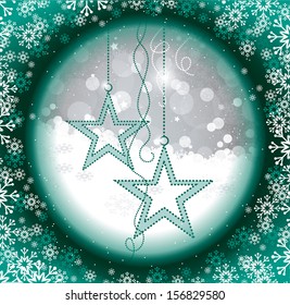 Christmas Background. Vector Illustration.