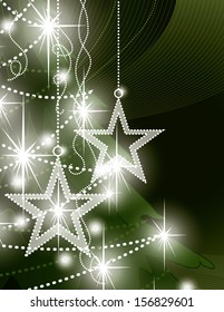 Christmas Background. Vector Illustration.