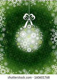 Christmas Background. Vector Illustration.
