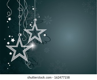 Christmas Background. Vector Illustration.