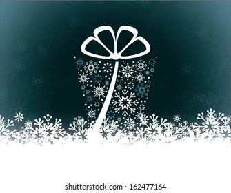 Christmas Background. Vector Illustration.