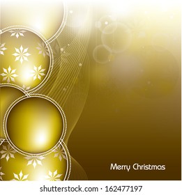 Christmas Background. Vector Illustration.