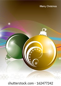 Christmas Background. Vector Illustration.
