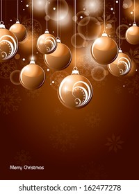 Christmas Background. Vector Illustration.