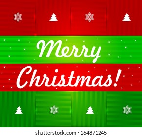 Christmas background - vector illustration
