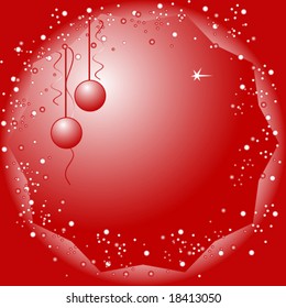 Weihnachtshintergrund. Vektorgrafik