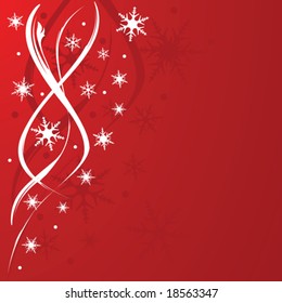christmas background, vector illustration