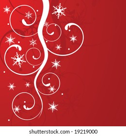 christmas background, vector illustration
