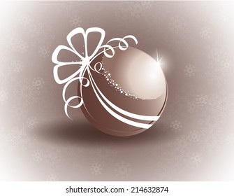 Christmas Background. Vector Illustration.