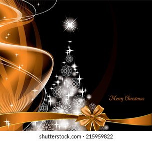 Christmas Background. Vector Illustration.
