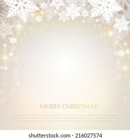 Christmas background. Vector illustration 