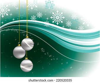 Christmas Background. Vector Illustration.