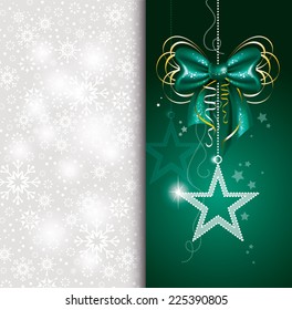 Christmas Background. Vector Illustration.