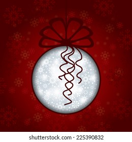 Christmas Background. Vector Illustration.