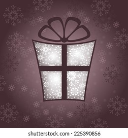 Christmas Background. Vector Illustration.