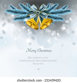 Christmas Background. Vector Illustration.