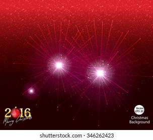 Christmas background. 
Vector illustration.