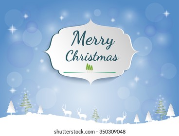 Christmas  background Vector illustration.