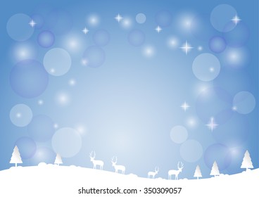Christmas  background Vector illustration.