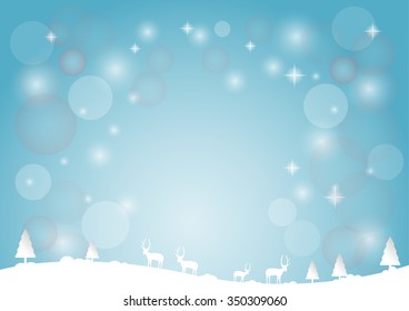 Christmas  background Vector illustration.
