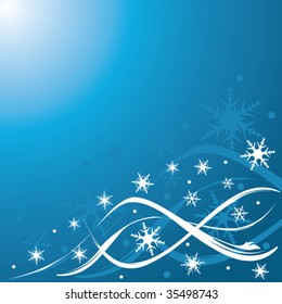 christmas background, vector illustration