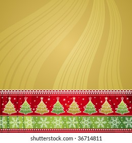 christmas background, vector illustration