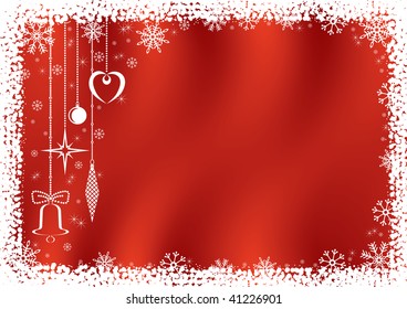 Christmas background. Vector Illustration.