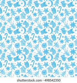Christmas background. Vector illustration.
