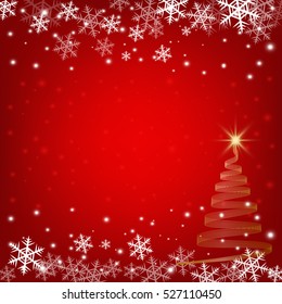Christmas background, Vector illustration