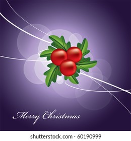 Christmas Background. Vector Illustration.