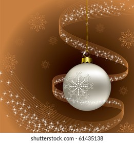 Christmas Background. Vector Illustration.