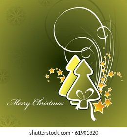 Christmas Background. Vector Illustration.