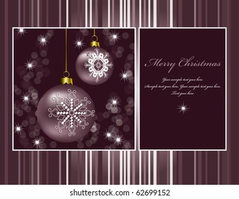 Christmas Background. Vector Illustration.