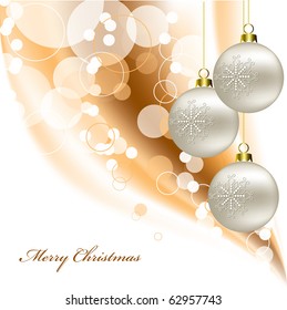 Christmas Background. Vector Illustration.