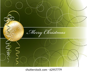 Christmas Background. Vector Illustration.
