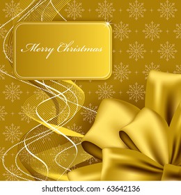 Christmas Background. Vector Illustration.