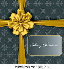 Christmas Background. Vector Illustration.