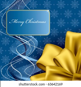 Christmas Background. Vector Illustration.