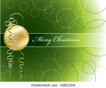 Christmas Background. Vector Illustration.