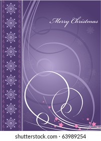 Christmas Background. Vector Illustration.