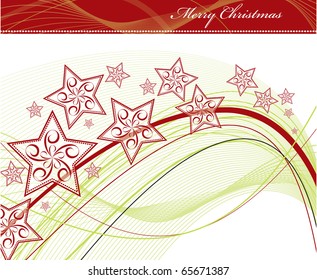 Christmas Background. Vector Illustration.