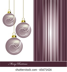 Christmas Background. Vector Illustration.