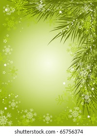 Christmas background, vector illustration
