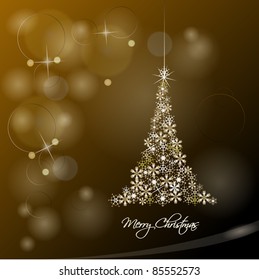 christmas background vector illustration