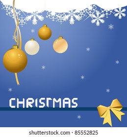christmas background vector illustration