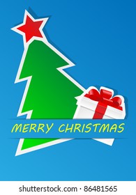 Christmas background. Vector illustration.